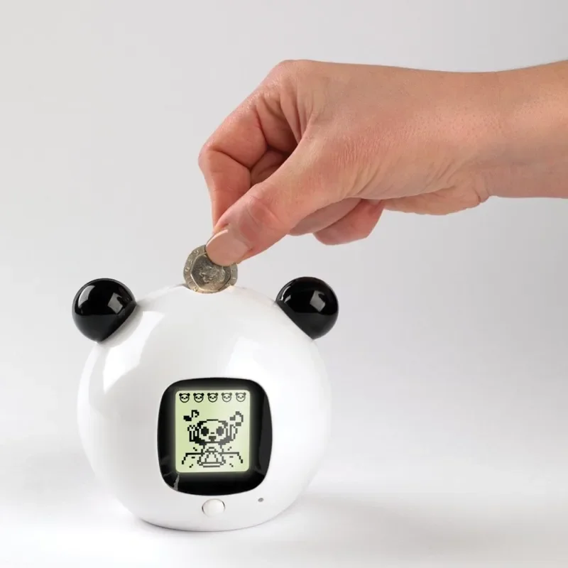 TAKARA TOMY Tamagotchi Electronic Pets Panda Bank Color Screen Virtual Game Console Nostalgic Toy for Children Gifts 4