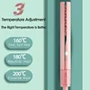 NOVUS 3/3.7mm 3D Grid Hair Curlers Curling Iron Fluffy Hair Iron Ceramic Corn Perm Splint Flat Iron Portable Hair Styling Tools 3