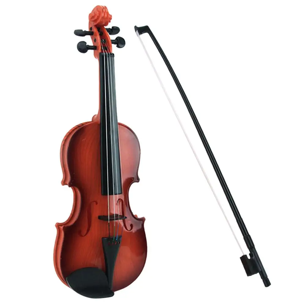 Simulated Violin Kid Stage Performance Prop Plaything Musical Instrument Toy Early Educational Child