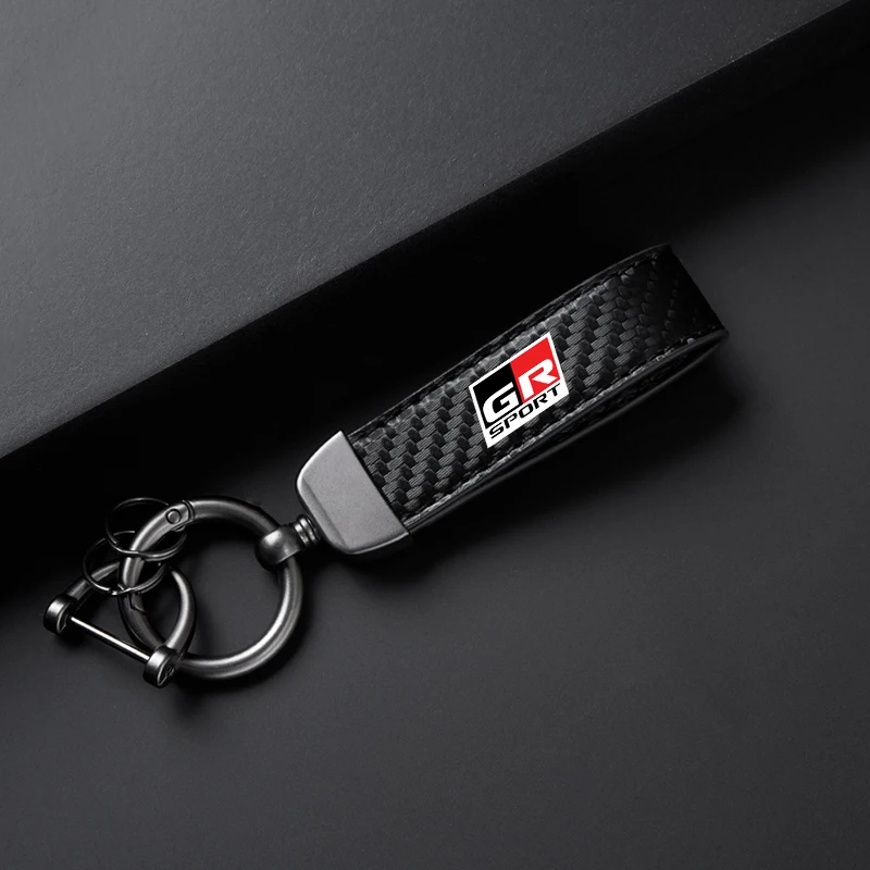 Auto Leather Keychain Key Ring Accessory