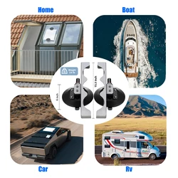 Car Suction Cup Set for Secure Window and Roof Installation (Gen 3 Mount)
