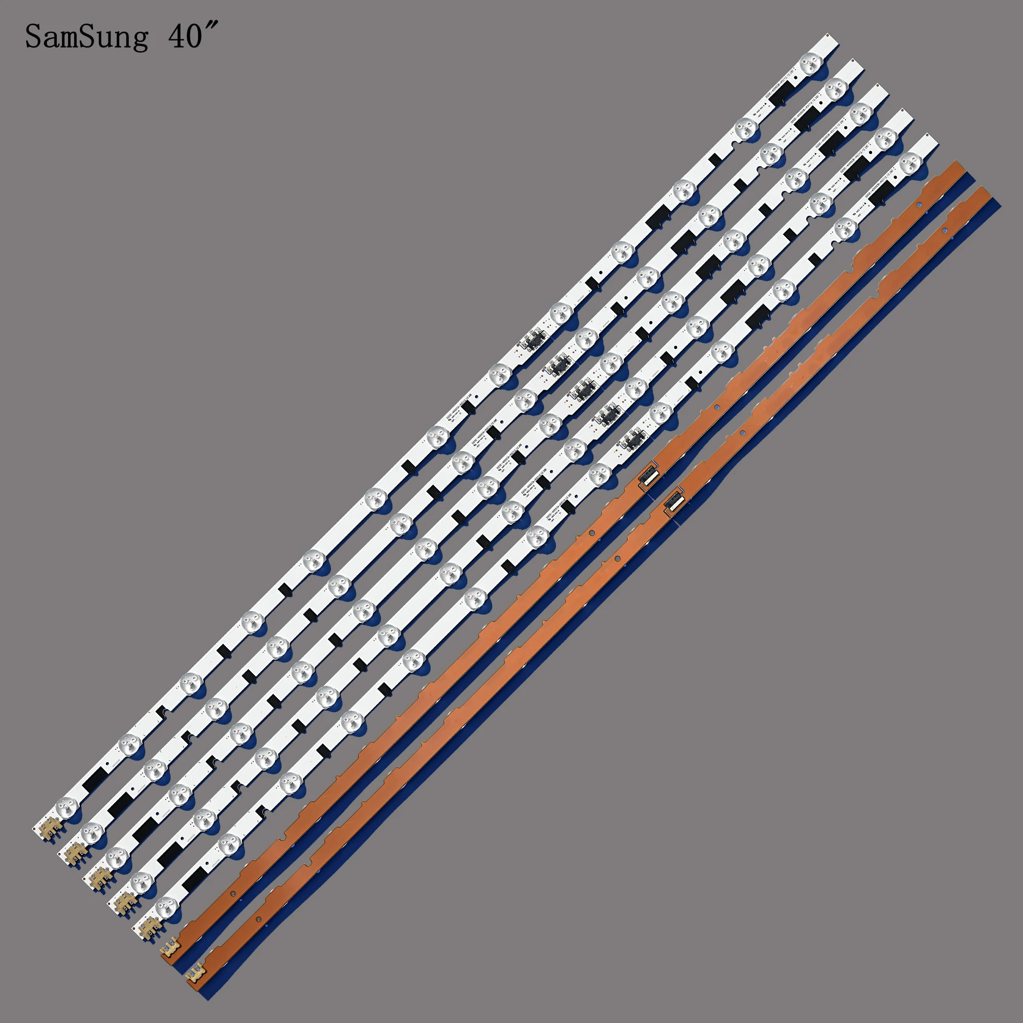 Tira Conduzida Luz de Fundo para Ue40f6200ak Ue40f6800 Ue40f6200 Ue40f6100 Ue40f6400 Ue40f6400ak Ue40f5300 Bn9625305a 25304 25520a 2552a Peças e Computadores Industriais - Imagem 2