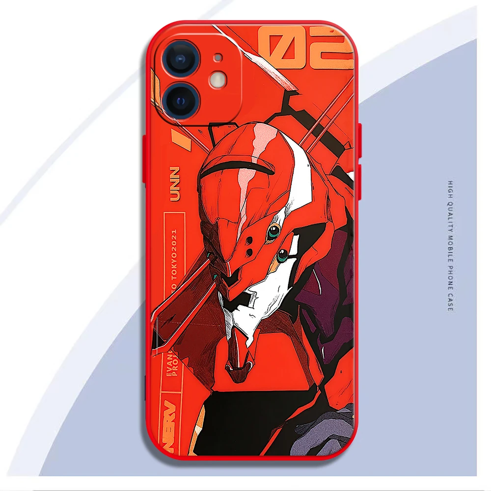 Neon Genesis Evangelion EVA Phone Case For iPhone 11 12 13 Pro MAX 6 6S 7 8 Plus XS 12 13 Mini X XR SE 2020 5 Japan Anime Cover cover for iphone 13