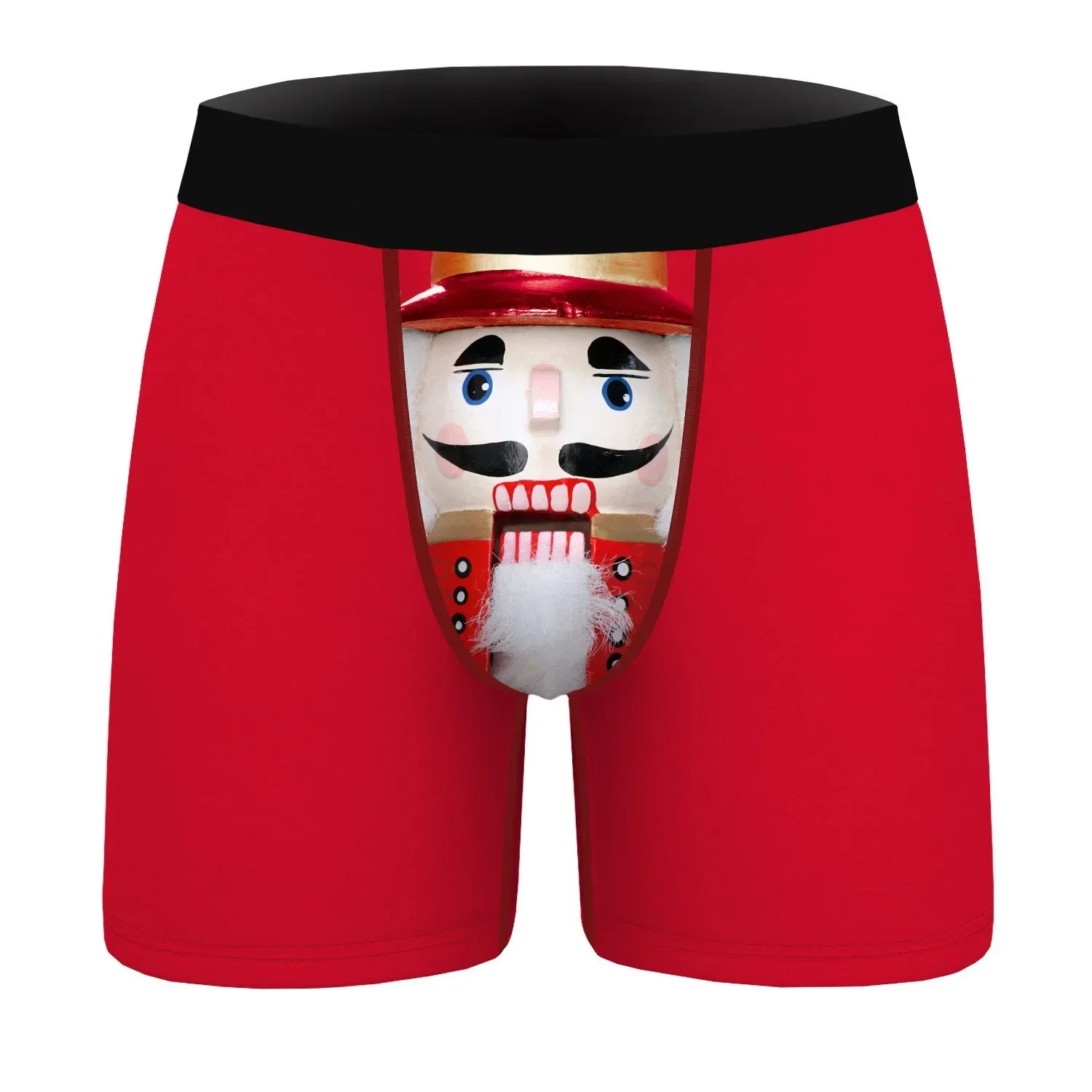 Weihnachten Boxershorts Herren Lustig 3D Druck Weih Produktbild-Vorschau 1
