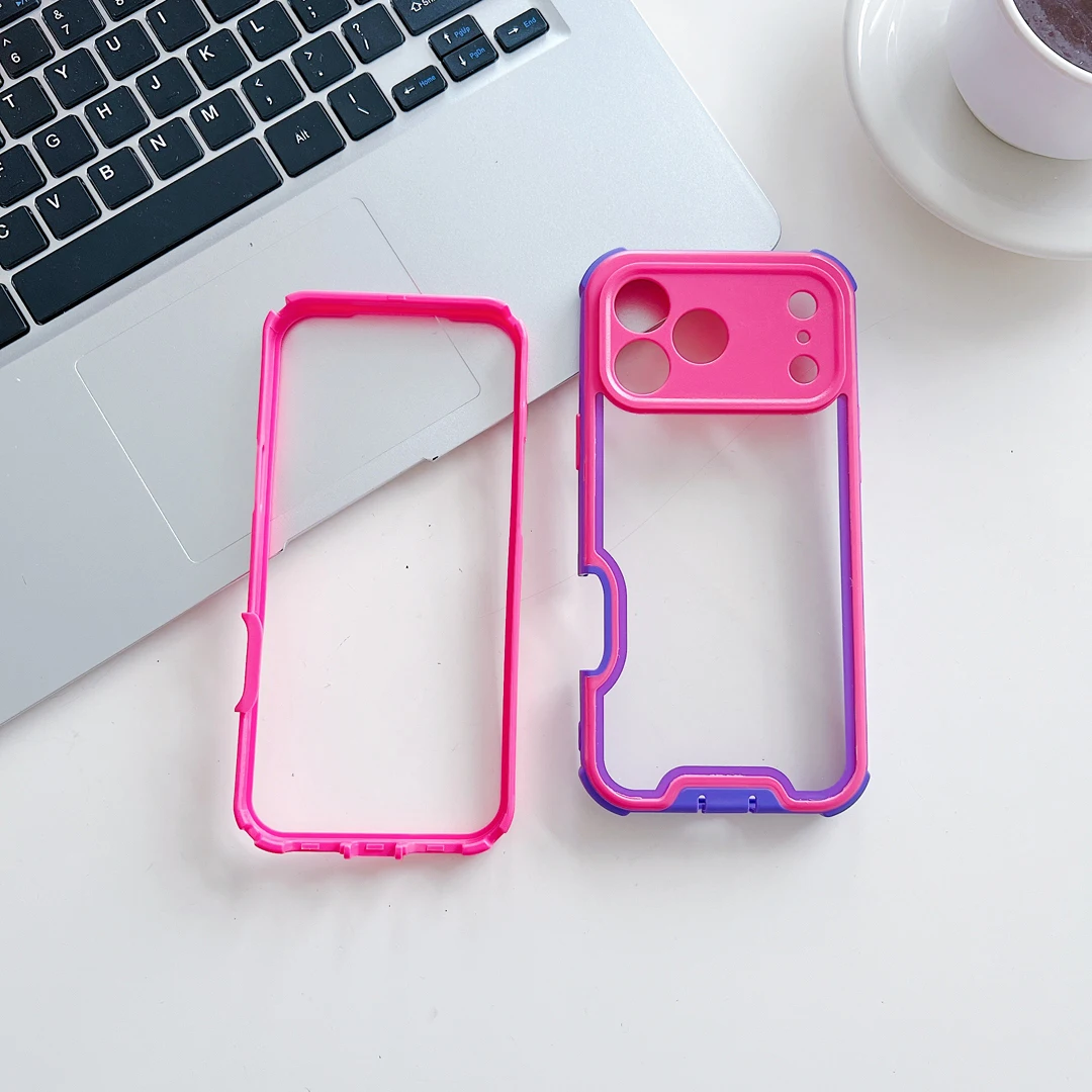 Dustproof Shockproof Camera Protective Phone Case with Enhanced Anti-Drop Four-Corner Design