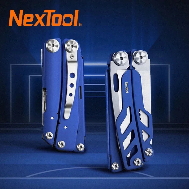 

NexTool Flagship Pro Multitool Pliers 16 in 1 Multi-tool Saw Scissors Multi-Functional Tool Blue Color Edc Outdoor Equipment