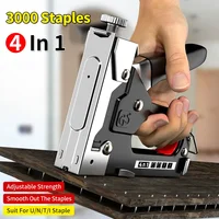 DIY Furniture Construction Stapler Upholstery Staple Gun 3 In 1 Nail Gun Home Decor Carpentry Tools 1