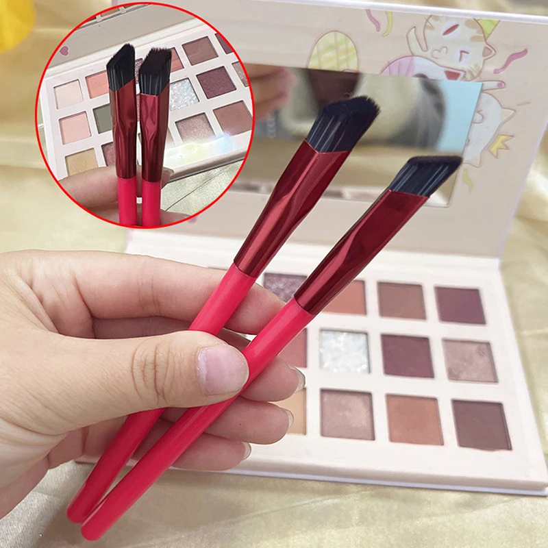 1pcs Wild Eyebrow Brush Square Stereoscopic Painting Hairline Eyebrow Paste Artifact Brush Brow Makeup Brushes eyebrow makeup brush