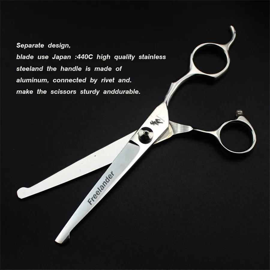 Pet Grooming Scissors 1pc 4/5/6.5 inch Round Tip Safety Dog Shears Hair Cutting Scissors dog grooming scissors
