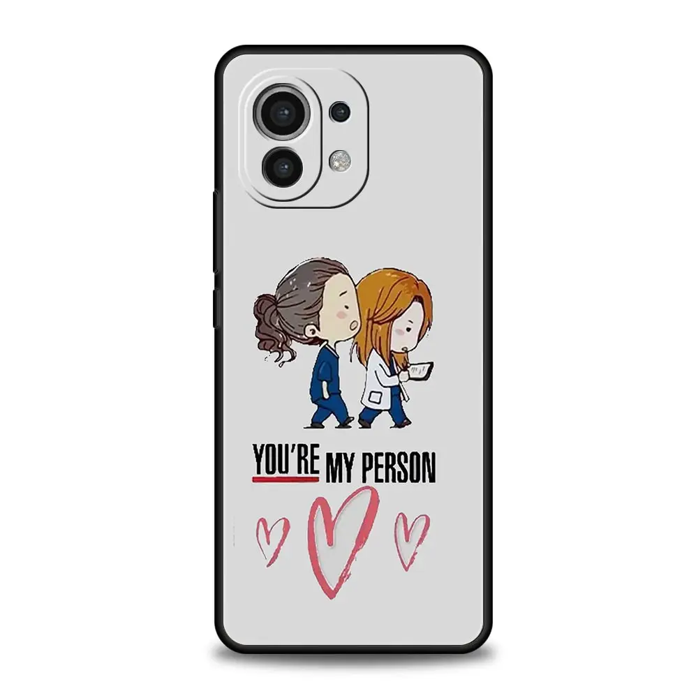 Grey's Anatomy You Are My Person Soft TPU Phone Case