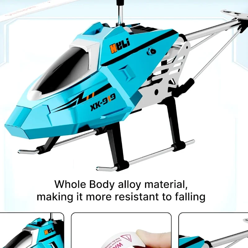 New Genuine Remote-Controlled Aircraft Toys Fixed Height Helicopter Xk919 3-Channel 2.4g Toy Children Boy Surprise Birthday Gift 4