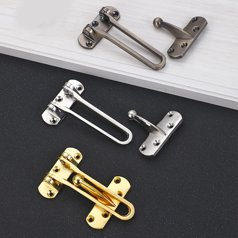 Multifunctional Door Lock Door Window Safety Adjustable Chain Lock Sliding Window Limiter Busy Board Accessories Bedroom Locks