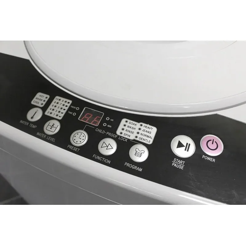 Danby DWM065A1WDB-6 2.11 Cu.Ft Machine, Portable Top Load Washer for Apartments, Small Spaces 4