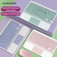10 inch Bluetooth Keyboard Touchpad Wireless Keyboard For iPad Samsung Xiaomi Huawei Lenovo Bluetooth Keyboard and Mouse