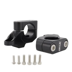 Premium Handlebar Risers with Backward Adjustment for Enhanced Comfort and Control (Black)