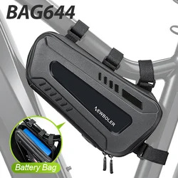 Waterproof Large Capacity Triangle Bag for E - Bikes - Durable EVA Construction (BAG644)