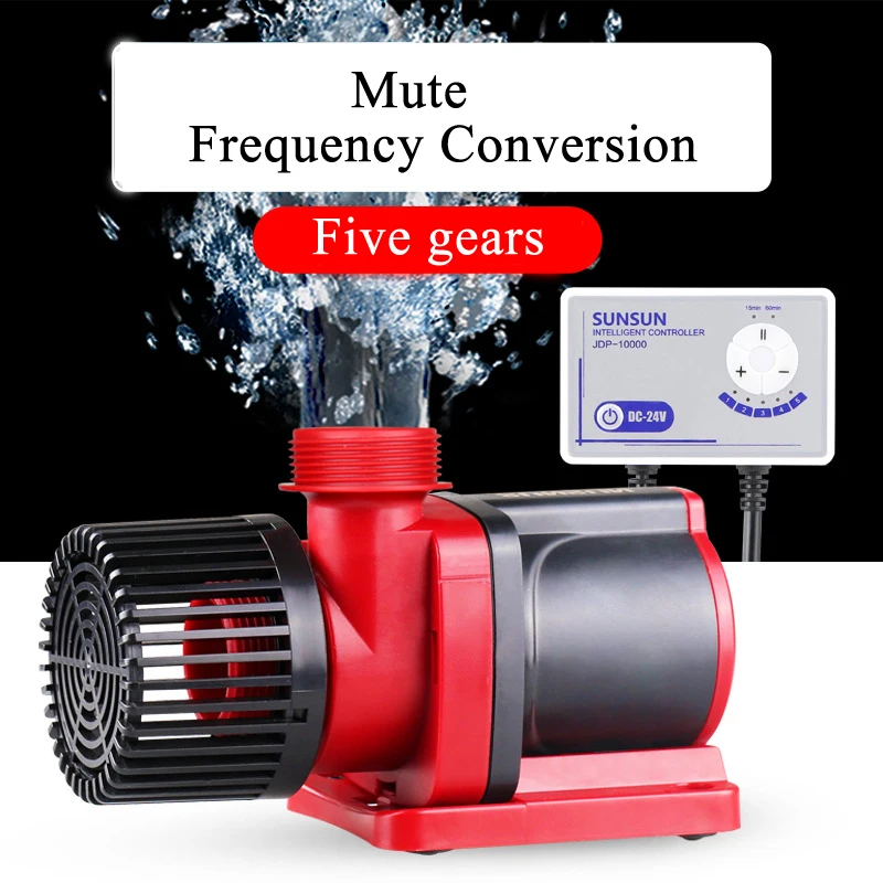 

SUNSUN DC Variable Frequency Water Pump Flow Adjustable Submersible Pump High Lift Fish Tank Silent Pump DCP DC JDP 18000