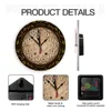 13th Hour Modern Simple and Wall Hung Clock for Study Bedroom Living Room Bathroom 5