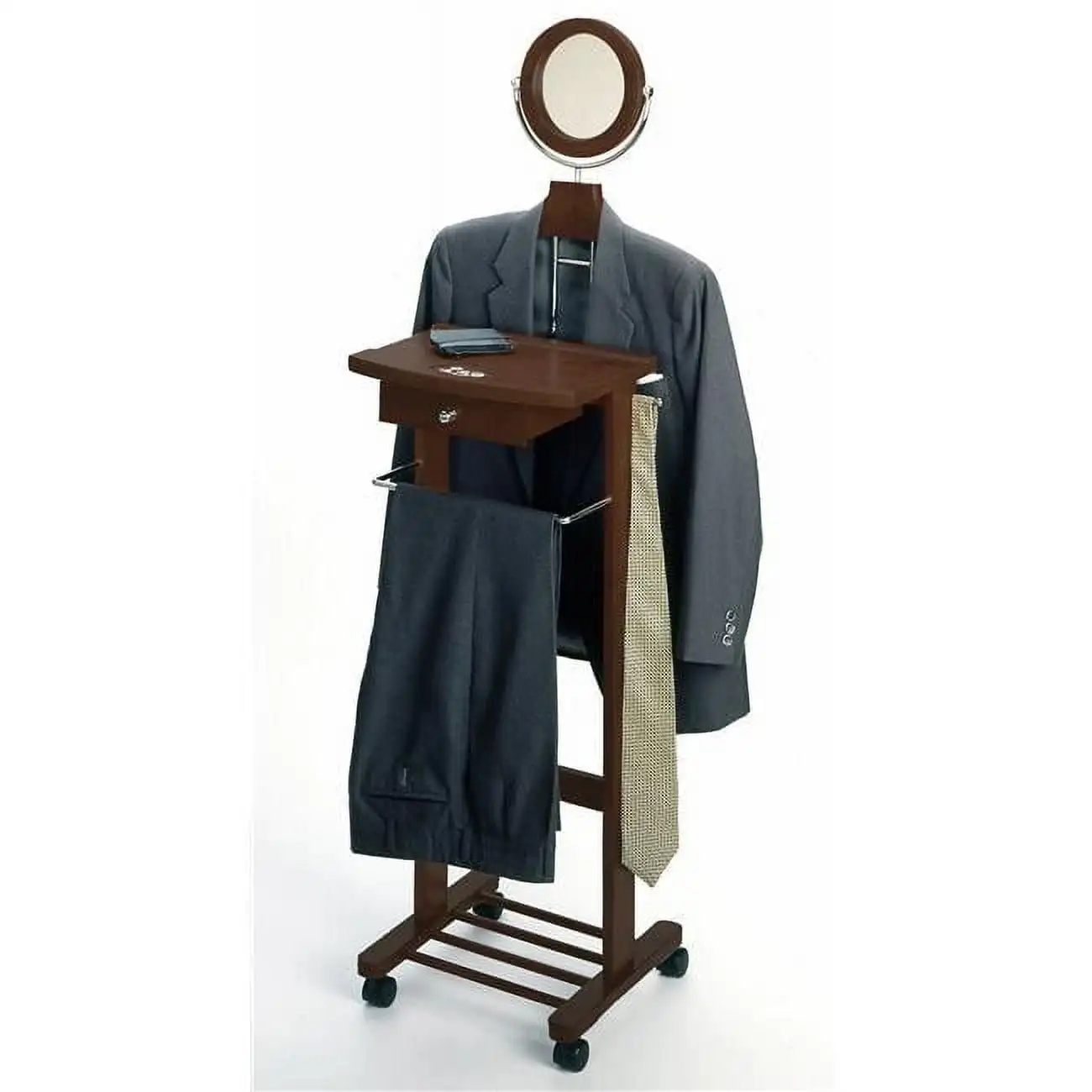 

Winsome Wood Vanity Valet Stand, Walnut Finish