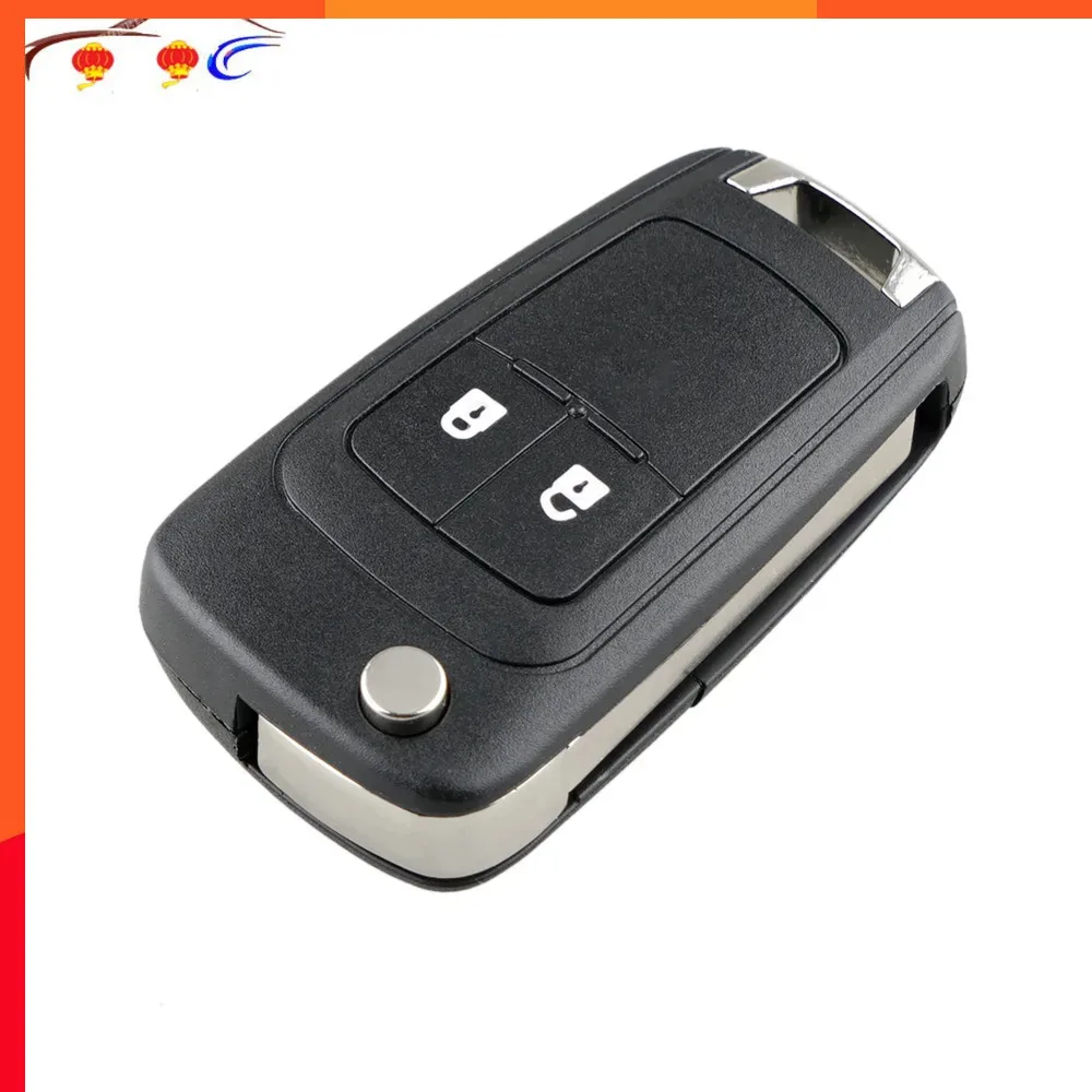 

New 2 Buttons Folding Car Key Shell Remote Flip Key Fob Case Opel Vauxhall Astra H Insignia J Vectra C Corsa D Zafira G