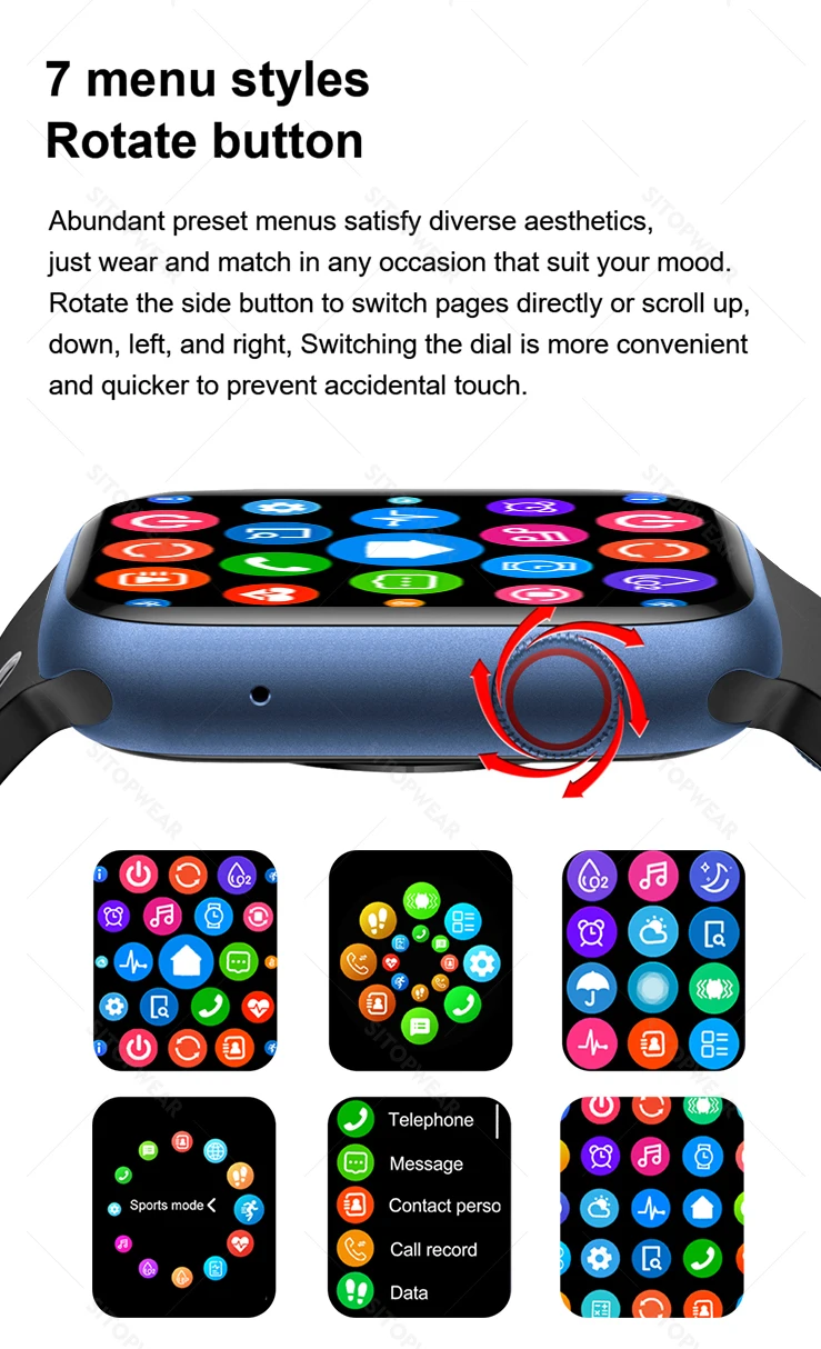 Inteligente para Mulheres dos Homens Chamada de Monitoramento Carregamento sem Fio Novo Relógio Inteligente Bluetooth Saúde Personalizado Face Pulseira Fitness 2022 - Image 5