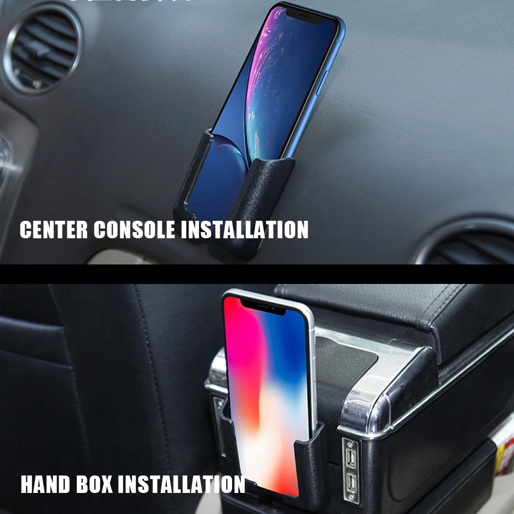 Supporto per telefono cellulare multifunzione per Auto portacellulare portabilità di leggerezza senza spazio supporto per interni Auto accessori - immagine 6