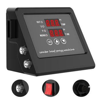 다기능 열 프레스 기계 제어 디지털 박스 LED 컨트롤러, 티셔츠, 플레이트, 캡, 머그잔 열 전달 인쇄 기계용