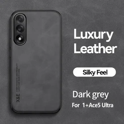 Magnetic Suede Leather Shockproof Matte Silicone Case Cover for OnePlus Nord 5 (Dark Grey)