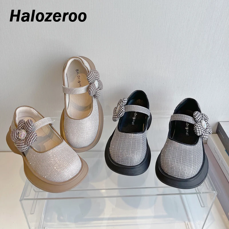 

Kids Princess Shoes Baby Girls Flower Shoes Children Brand Bling Shoes Dress Shoes Fashion Sweet Mary Jane For Autumn New 2022