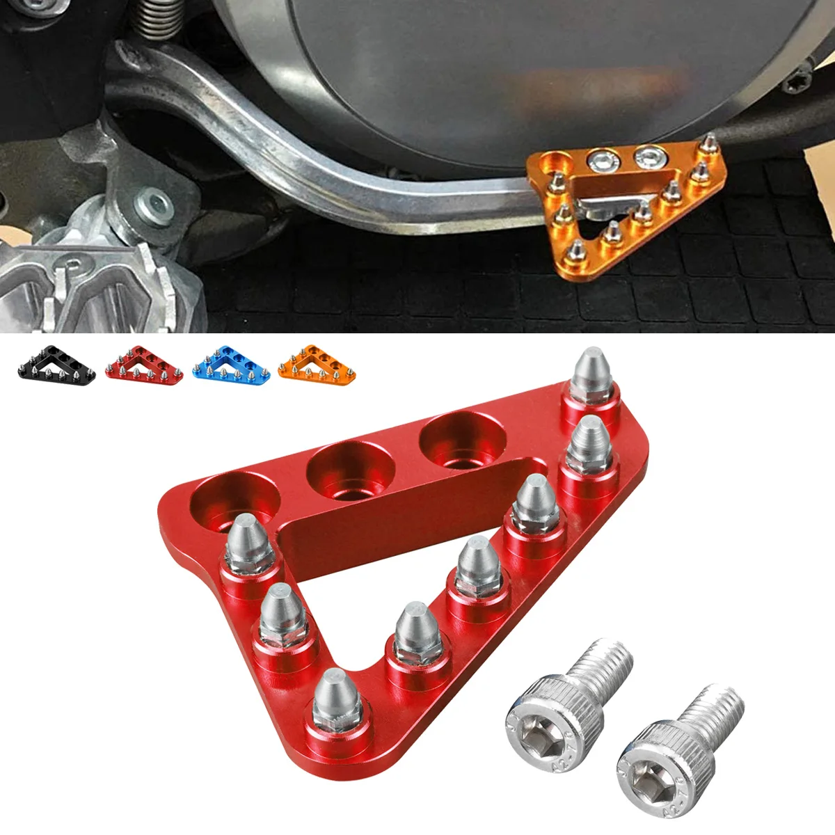 Piastra Freni Beta Motocicletta - Leva Cambio Posteriore Alluminio Potenziata Per RR Xtrainer 125 200 250 300 350 390 430 450 - Foto 5