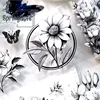 2m/Roll Monochrome Butterfly Flower PET Tape Masking Tape For Sticker Scrapbooking Journal Card Making Stationery 3