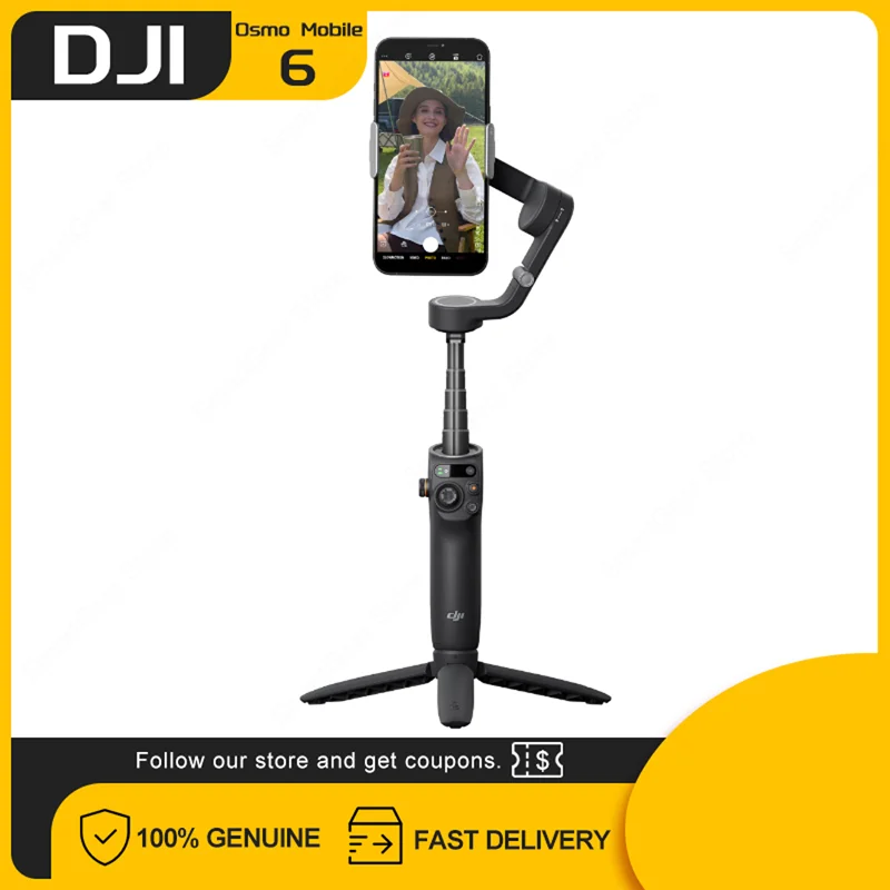 DJI Osmo Mobile 6-handheld gimbal 3-Axis Stabilization ActiveTrack 5.0 Built-In Extension Rod OM 6 original brand new in stock