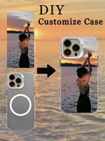 Personalized Photo Magnetic Case For iPhone 16 15 14 13 12 11 Pro Xs Max X XR 16e 7 8 Plus SE 2020 2022 Protector Phone Cover 1