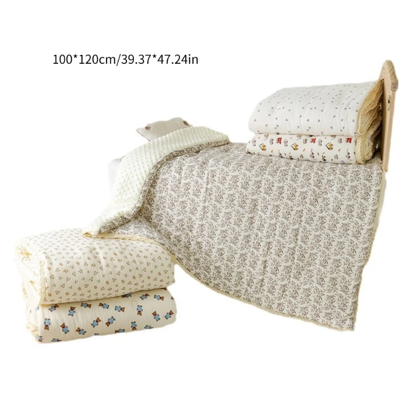 Autumn Winter Quilts Warm Blanket Breathable Infant Stroller Cover Swaddles Wrap