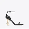 High Heel Sandals Elegant Sexy Women's High Heels New High Quality Design Metal High Heel Patent Leather Banquet Zapatos De 5