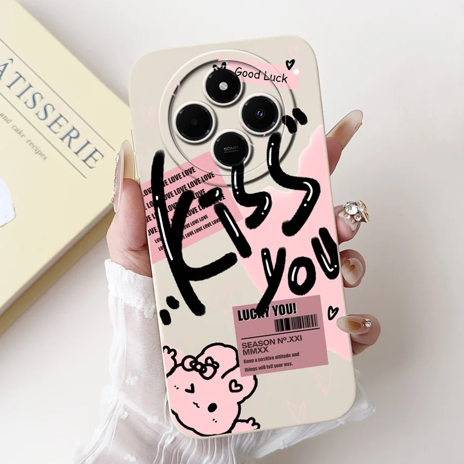 Cute Panda Rabbit Cartoon Soft Matte Silicone Back Cover Case