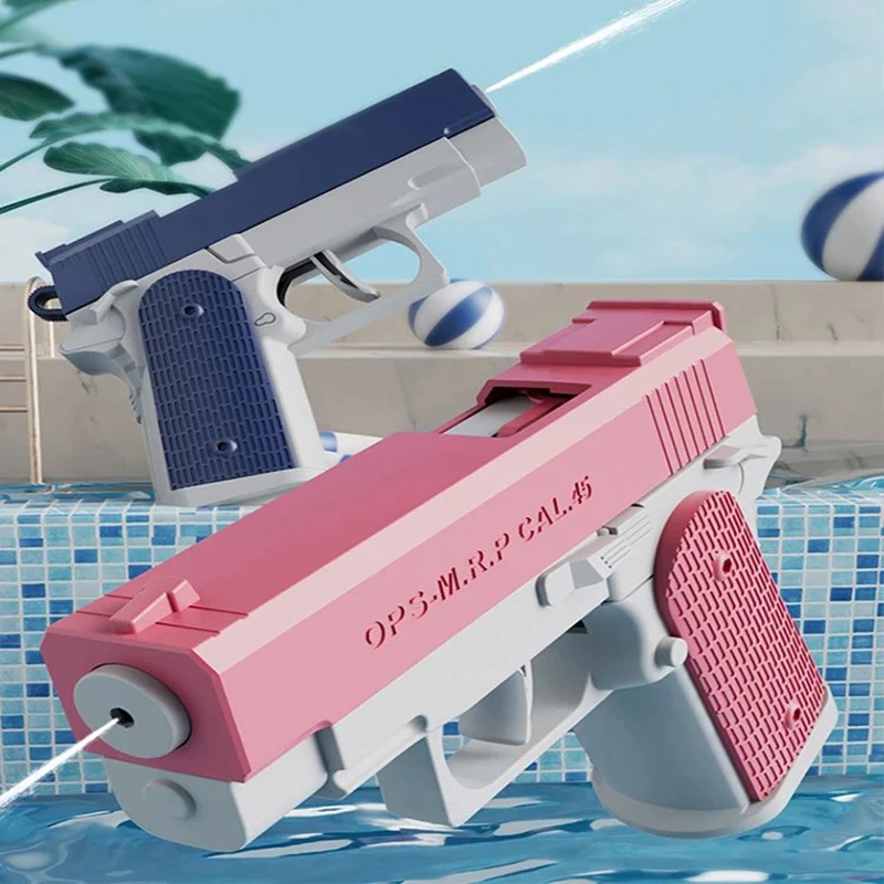 Summer Water Guns for Kid Children Boys Girls Adult Pool Party Favors Outdoor Game Child Water Gun Hawaii Beach Toys Gun Gift 4