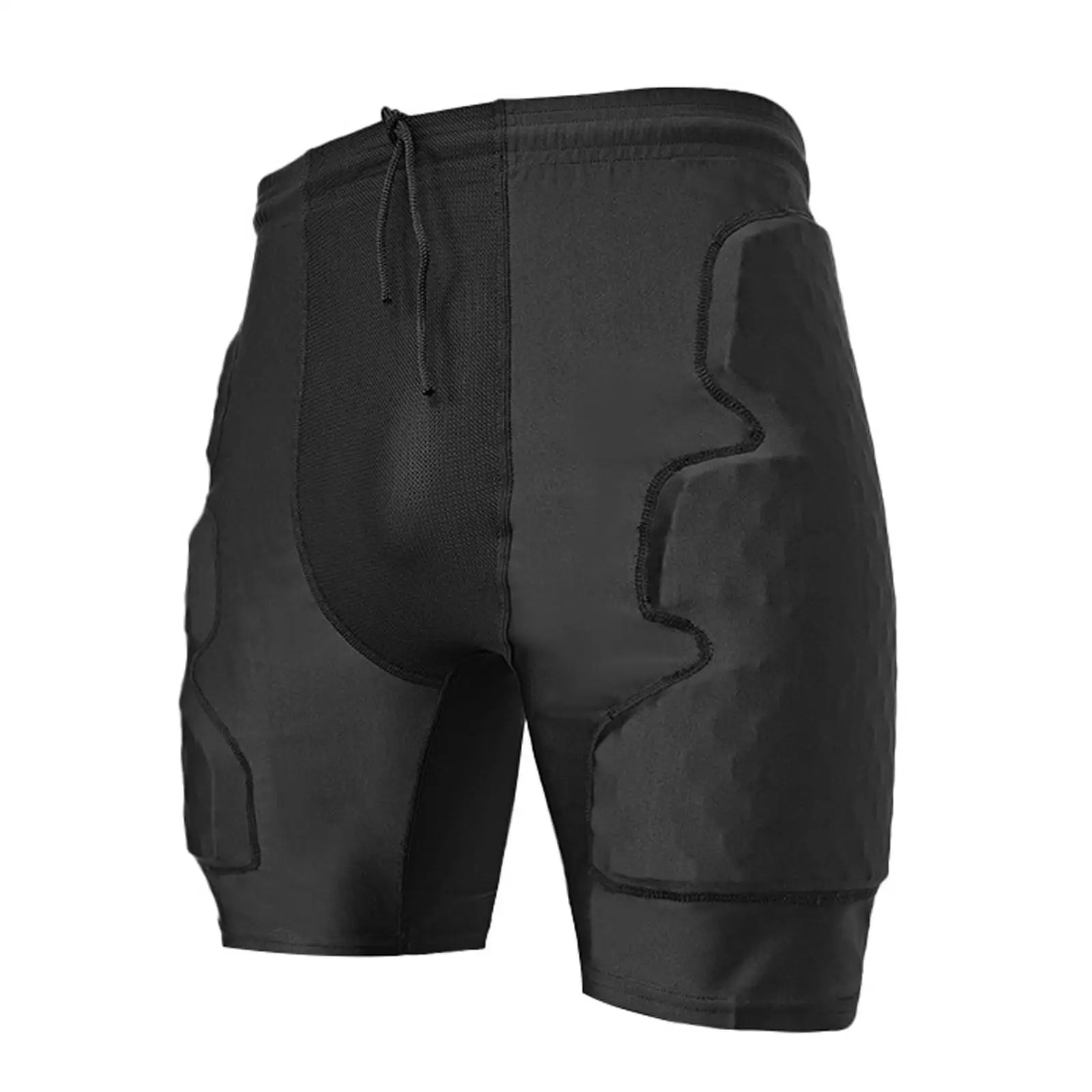 Padded Short Impact Resistant Short Pants for Paintball Baseball Skateboard