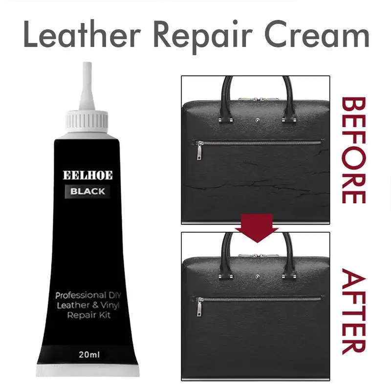 Leather Repair Gel Home Car Seat Sofa Leather Complementary Repair Refurbishing Cream Color Paste Cleaner 2Pcs