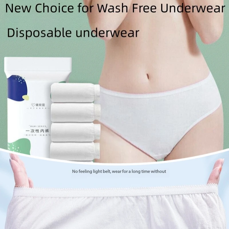 

Women's Travel Supplies Disposable Underwear for Pregnant Women Before and After Childbirth Disposable Sterile Triangle Pants