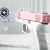 Children Storage Water Gun Pistol Shooting Toy Automatic Summer Outdoor Play Water Sports Beach Toys Gun for Boys Girls Gifts 6