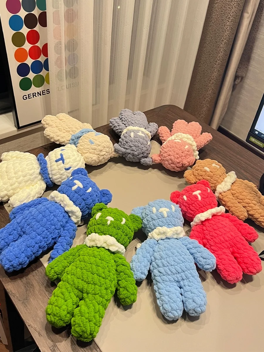 Bear Amigurumi Crochet Kit Crochet animal Kit DIY Gift for Beginner Adults