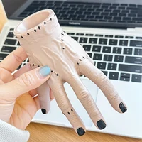 1PC Hand Shaped Resin Pen Holder - Durable, Portable, and Stylish Storage for Pencil, Pen, and Stationery, Makeup Brush Storage 5
