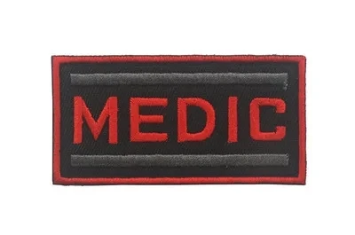 Tactical Rescue Star of Life Embroidered Patch - Paramedic First Aid Emblem