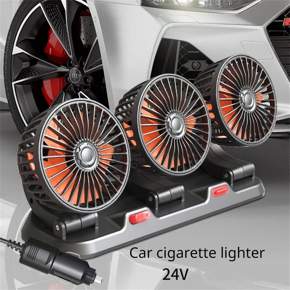 3 Head 24V Car cigar