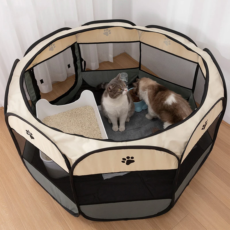 Portable Foldable Cats and Dogs Tent Portable Folding Outdoor Travel - PeticaDeals