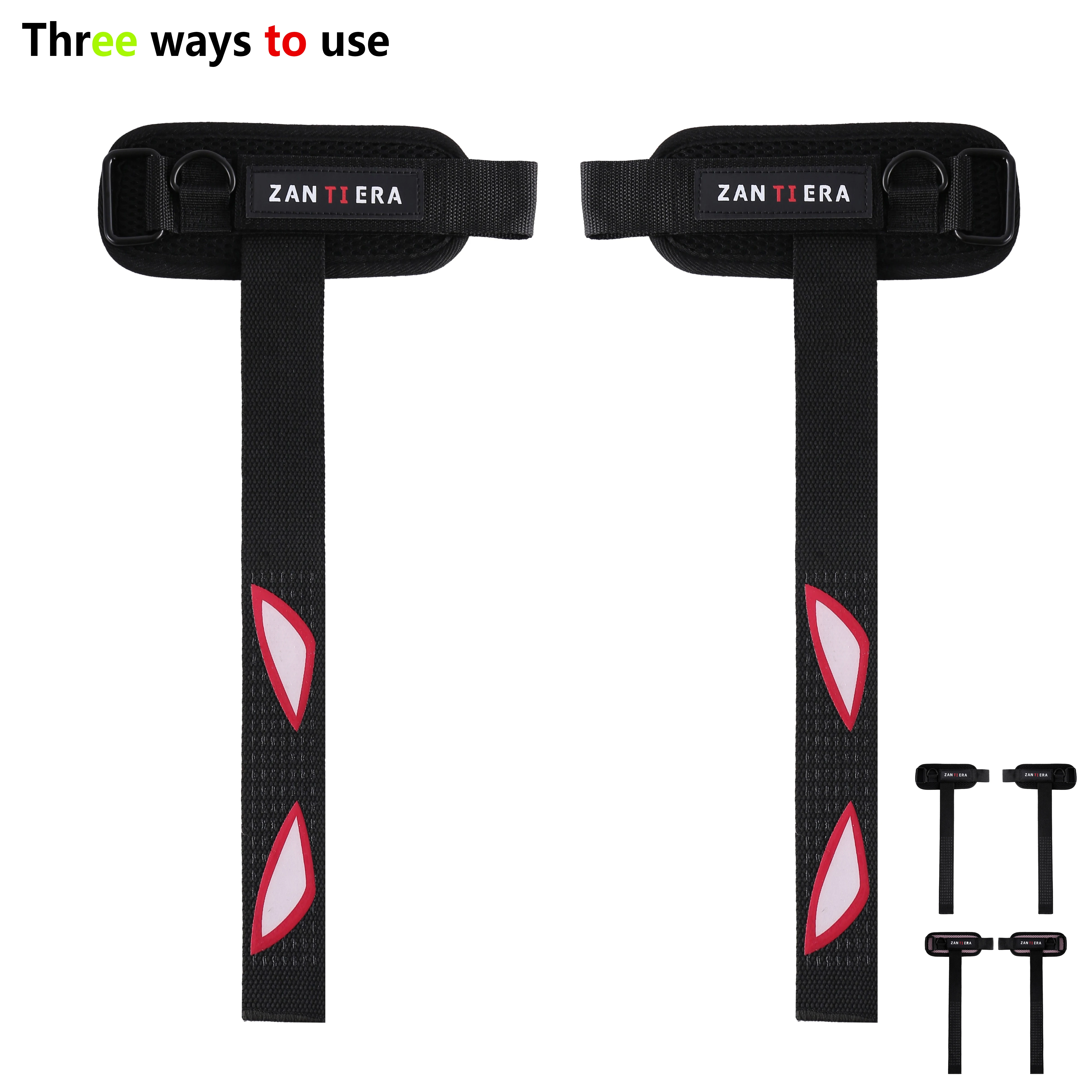 Enhanced Fitness Aid: Multipurpose Support Belt, Ankle Strap & Wristband Set