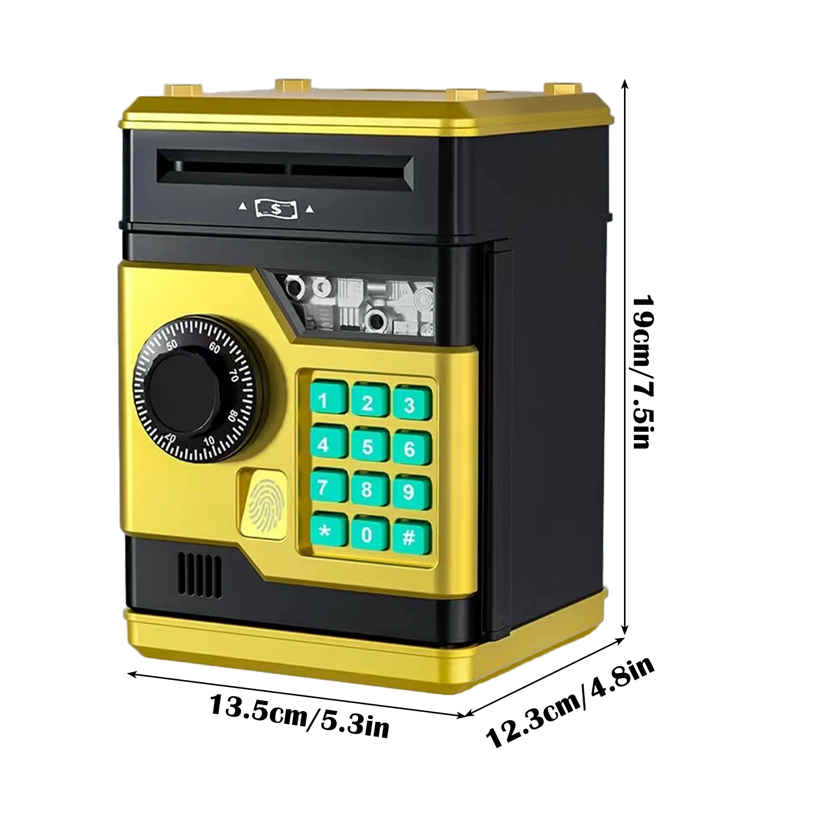 Moneybox Piggy Bank To Save Money Coins Children Fingerprint Password Box Piggybank Toys Girls Boys Christmas Gifts Kids