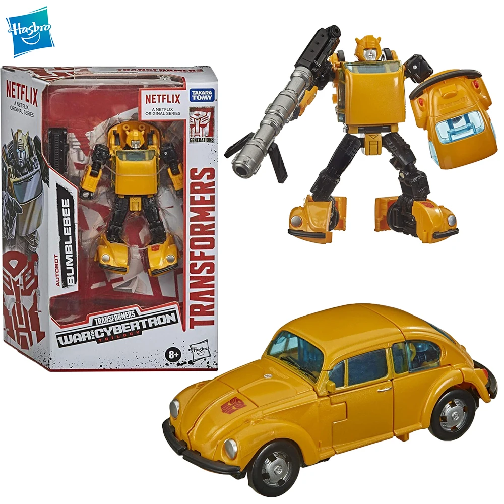 

[В наличии] Hasbro Трансформеры Wfc Трилогия Netflix Autobot Bumblebee оригинальная экшн-модель, Коллекционная модель, Подарочные игрушки