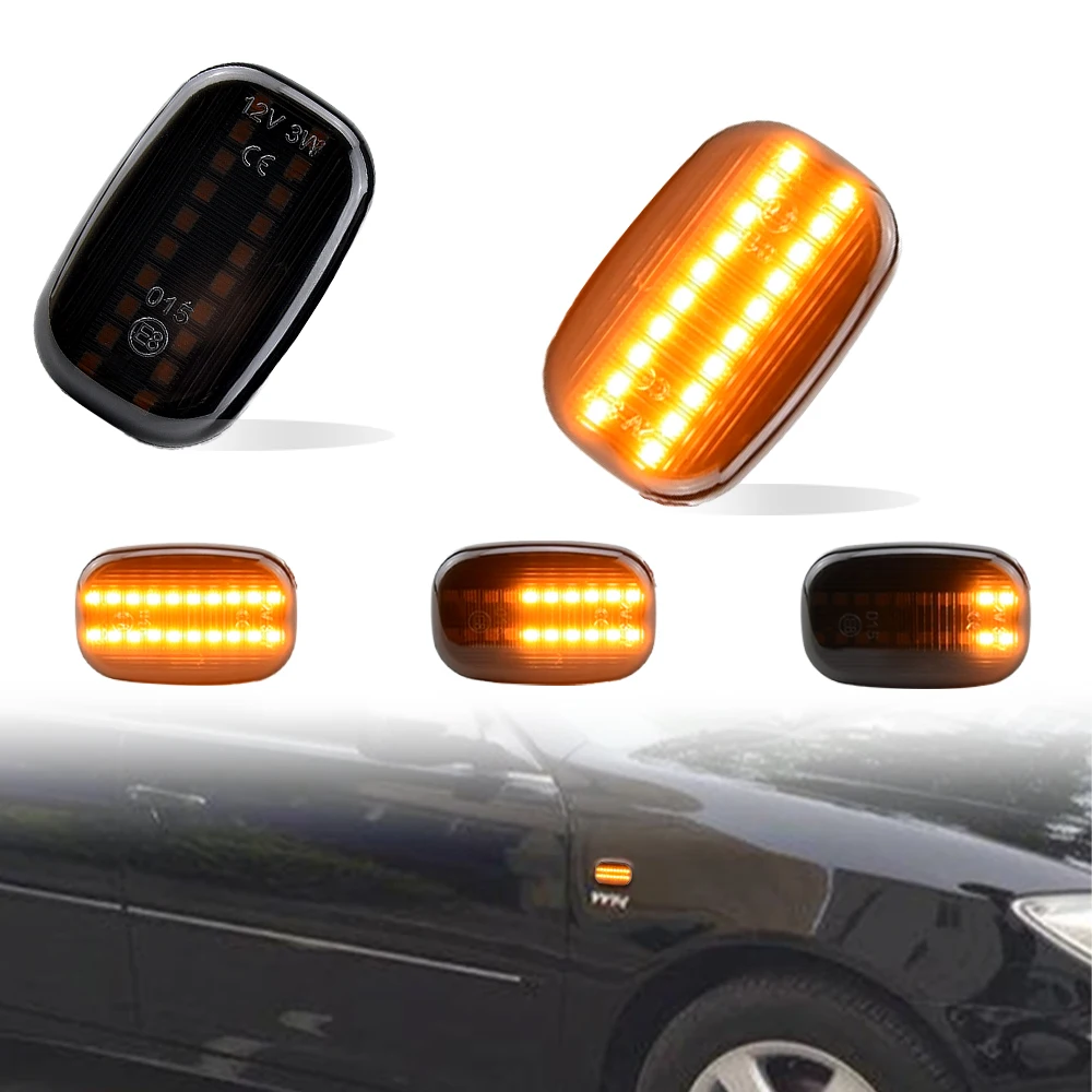 Genuine Toyota Clear Side Marker Lights For 1993-1998 Supra JZA80 - OEM 81730-02040